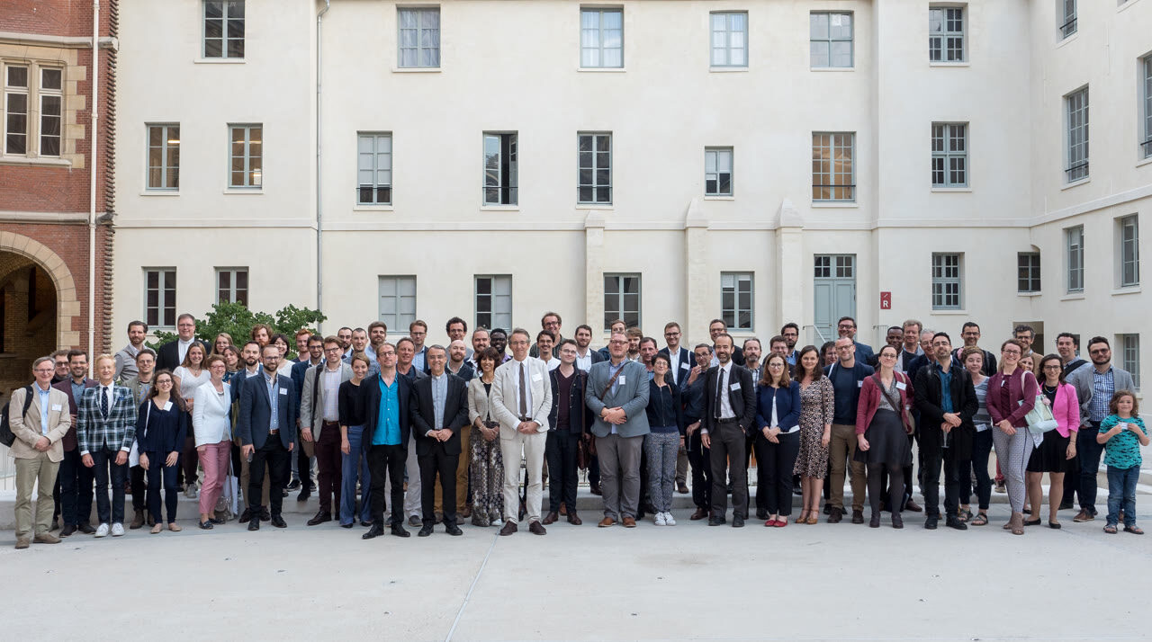 Photo de groupe, grand séminaire international 2019, Paris