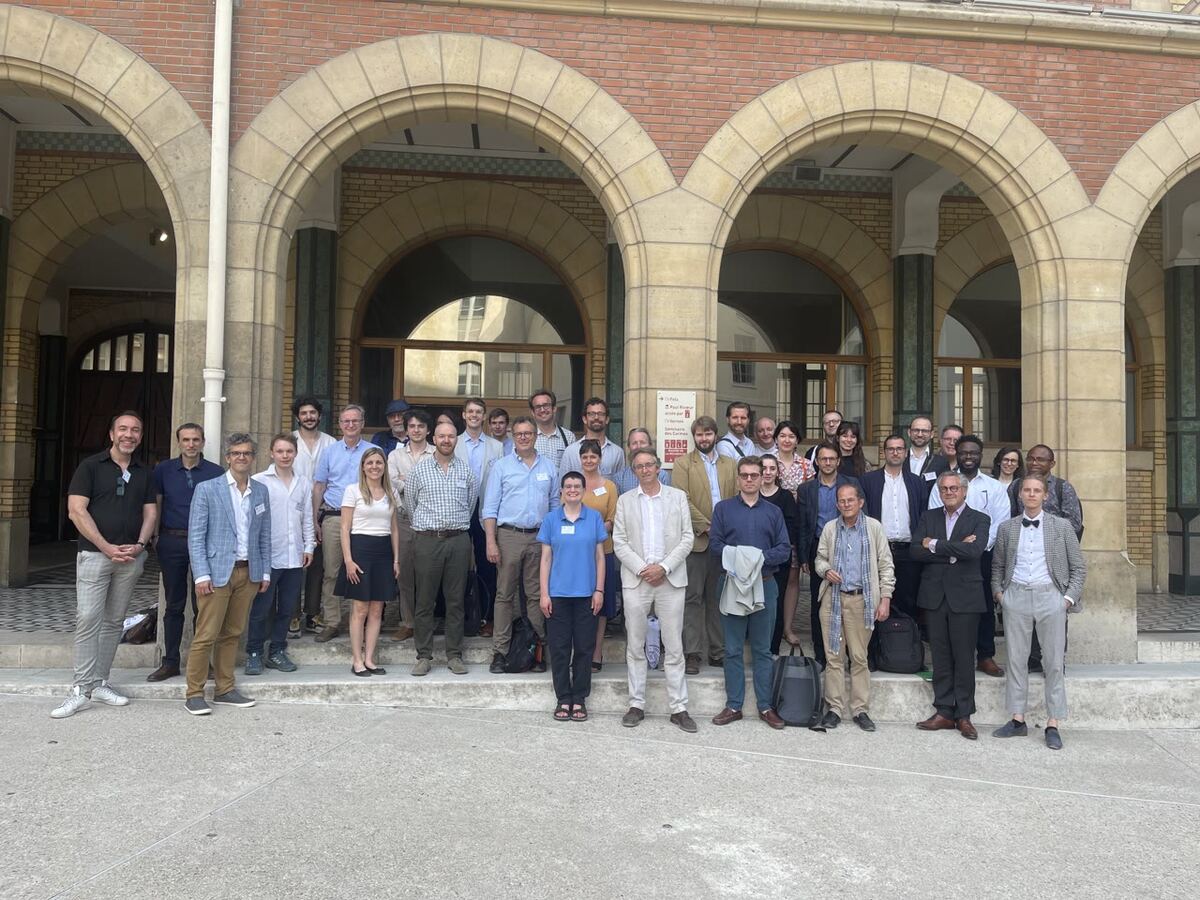 Photo de groupe, grand séminaire international 2022, Paris